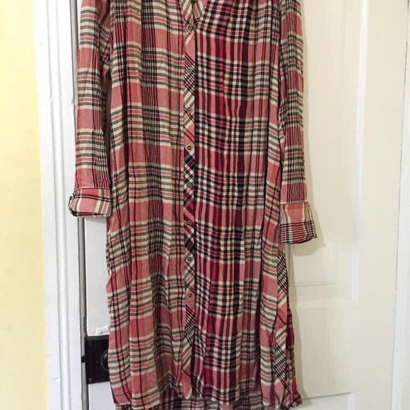 Free People plaid Lorelei dress - Picture 6 of 7